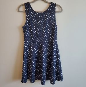 Divided | 14 | Deep V Polka Dot Dress
